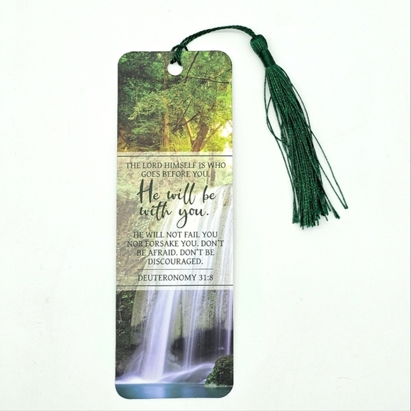 Tree of Life Faux Leather Journal Bamboo Pen Inspirational Bookmark Set Green - Picture 5 of 12